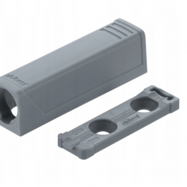 BLUM Tip-on adapter prosty 50mm, szary 956.1201