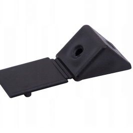 Kątownik plastikowy czarny 10szt