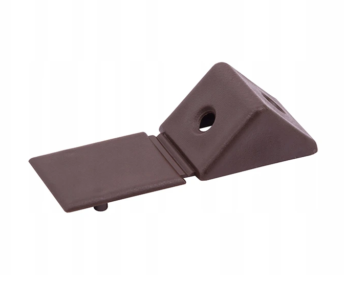 Kątownik plastikowy brązowy 10szt