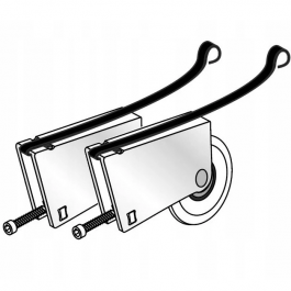 SEVROLL wózek dolny Simple/Blue V system ramowy 2 szt