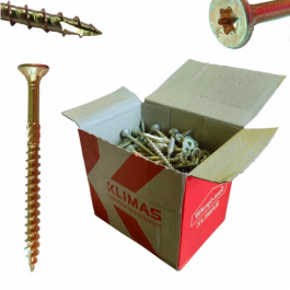 Wkręty ciesielskie 4,5×80 TORX ŁEB STOŻKOWY 250szt