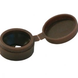 Rozeta ozdobna do maskowania wkrętów brązowa 100szt