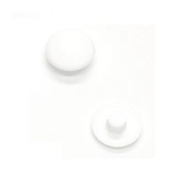 Zaślepka ozdobna do konfirmatów biała 100szt