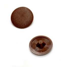 Zaślepka ozdobna do wkrętów hartowanych brązowa 100szt