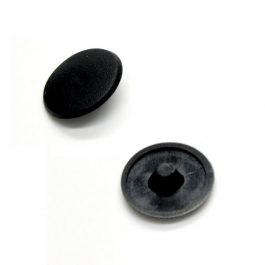 Zaślepka ozdobna do wkrętów hartowanych czarna 100szt