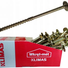 WKRĘT CIESIELSKI 8×140 ŁEB TALERZOWY TORX 50szt