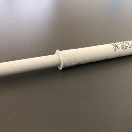 Odbojnik długi IF K-PUSH wpuszczany szary