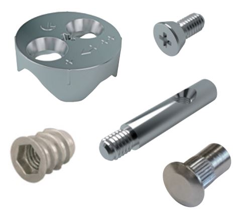 VIS mocowanie do łóżka- zestaw 4szt