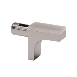 Podpórka do półek szklanych 5mm nikiel 4szt