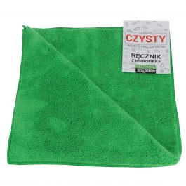Ręcznik z mikrofibry 30×60 cm zielony premium 600g
