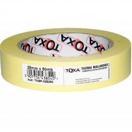 Taśma malarska samoprzylepna papierowa 25mmx50mb