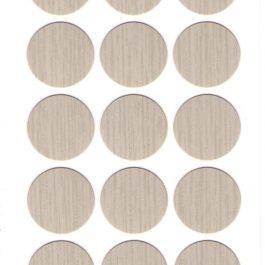 Zaślepka samoprzylepna wiąz 40038 20mm 15sz lisek