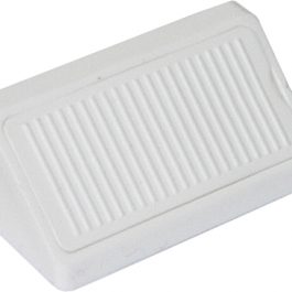 Kątownik łączący podwójny 42 mm biały 10szt