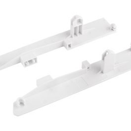 Strong mocowanie frontu szuflady z kwadratowym relingiem H204