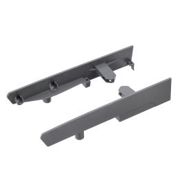 Strong mocowanie frontu szuflady 2 relingi H204 szary