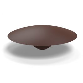 Zaślepka do mimośrodu brązowy 50szt