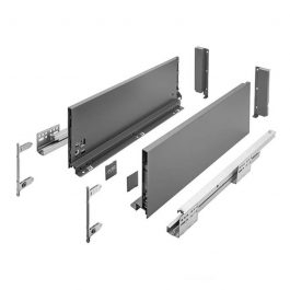 GTV Szuflada AXISPRO 500 mm wysoka antracyt