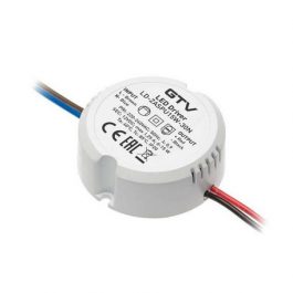 GTV Zasilacz LED puszkowy 12V 15W 220-240VAC IP20