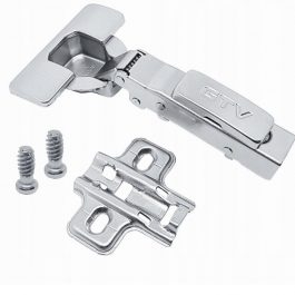 GTV Zawias PRESTIGE nakładany z tłumieniem prowadnik z euro