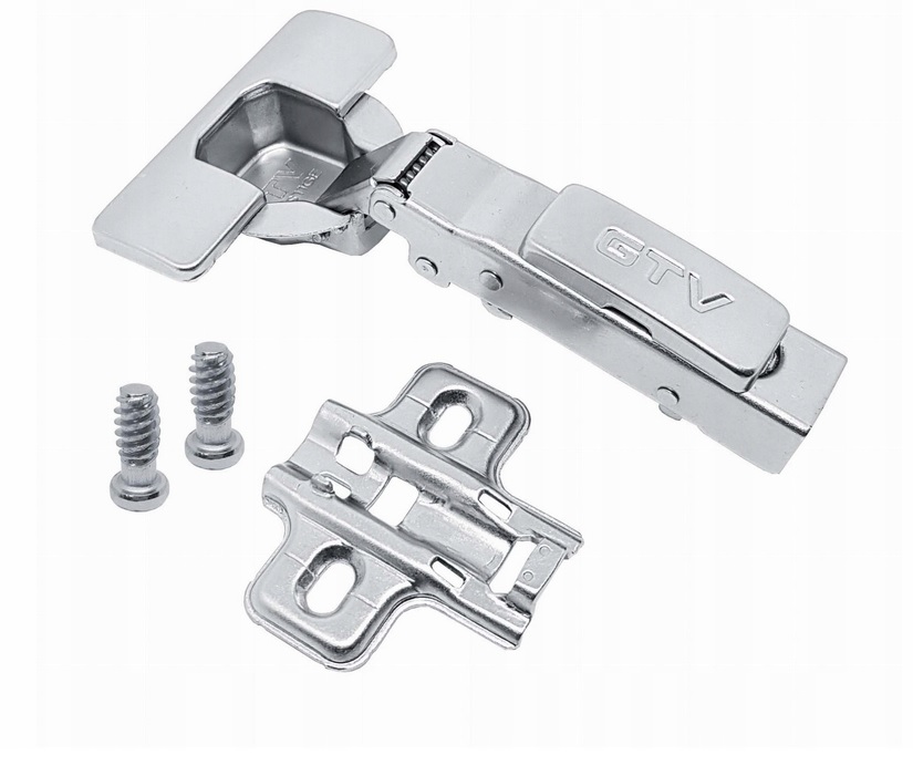 GTV Zawias PRESTIGE nakładany z tłumieniem prowadnik z euro - obrazek 2