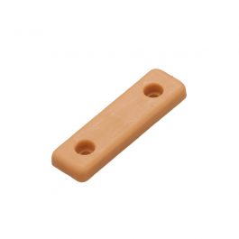 Ślizgacz przykręcany 50x14mm olcha 10szt.