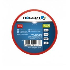 GTV Taśma izolacyjna PVC czerwona