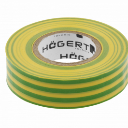 GTV Taśma izolacyjna PVC żółto-zielona