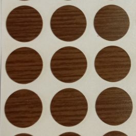 Zaślepka samoprzylepna dąb ciemny 13mm 4548 20szt