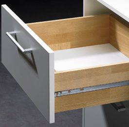 HETTICH prowadnica kulkowa 1730/400 częściowy wysuw