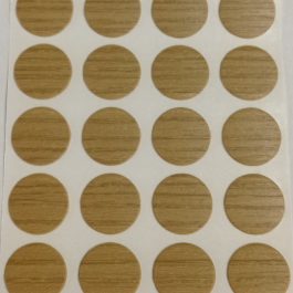 Zaślepka samoprzylepna jasny modrzew 13mm 6905 20x