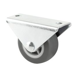 STRONG Kółko proste z gumową rolką 38 mm