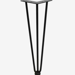 Amix noga meblowa 406 czarny mat (10mmx3) 4szt