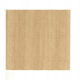 Zaślepka samoprzylepna 14mm brzoza F003 FOLDECOR