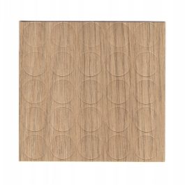 Zaślepka samoprzylepna 14mm dąb dziki F031 FOLDECOR