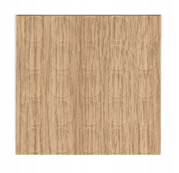 Zaślepka samoprzylepna 14mm dąb sorano jasny F071 FOLDECOR