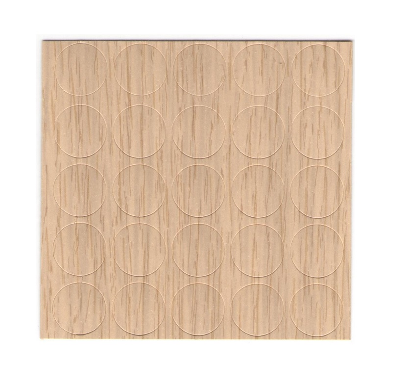 Zaślepka samoprzylepna 14mm dąb vicenza F076 FOLDECOR