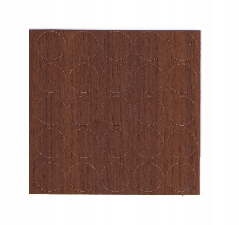 Zaślepka samoprzylepna 14mm orzech ecco F113 FOLDECOR