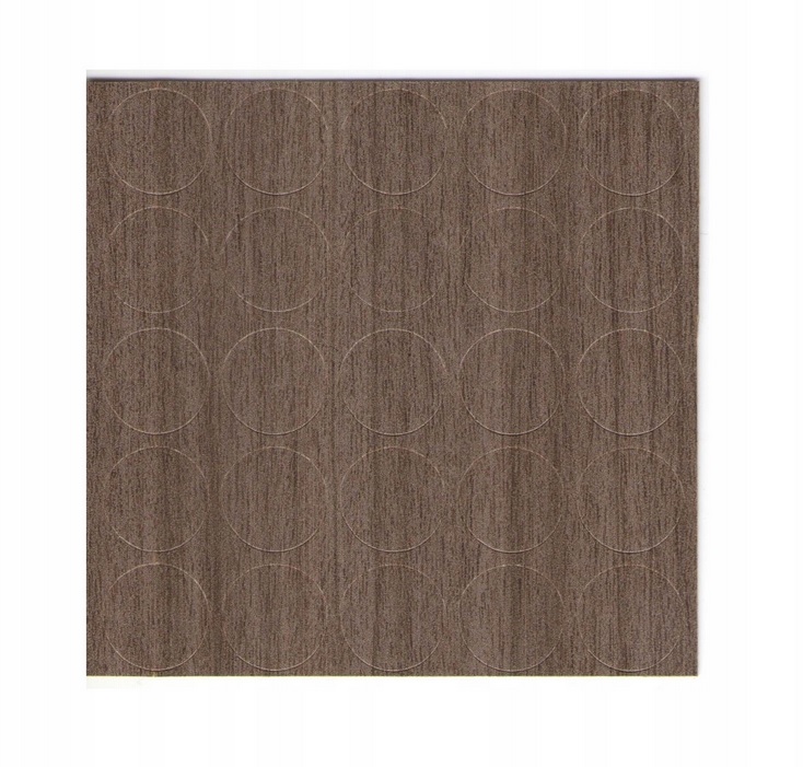 Zaślepka samoprzylepna 14mm orzech wisconsin F131 FOLDECOR