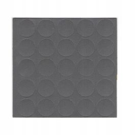 FOLDECOR Zaślepka samoprzylepna 14mm grafit szary F531