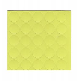 FOLDECOR Zaślepka samoprzylepna 14mm limonka F542