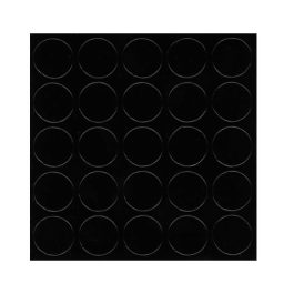 FOLDECOR Zaślepka samoprzylepna 14mm czarny połysk F551