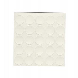 FOLDECOR Zaślepka samoprzylepna 14mm biały szary F577