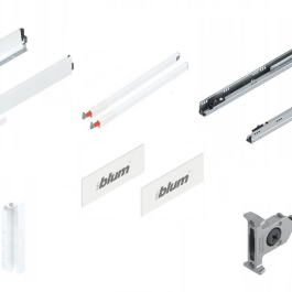 SZUFLADA TANDEMBOX ANTARO 500 mm ŚREDNIA C BIAŁA BLUM