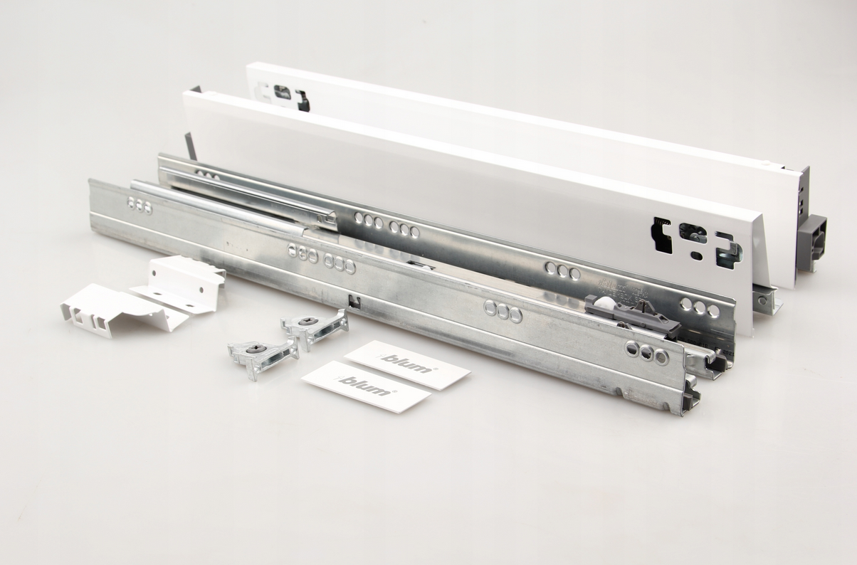 Szuflada TANDEMBOX ANTARO BIAŁA NISKA 500 mm M 30kg BLUM - obrazek 3