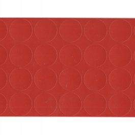 Zaślepka samoprzylepna 20mm czerwień ognista F540 FOLDECOR
