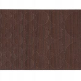 Zaślepka samoprzylepna MIX rozmiarów orzech caravaggio F111 FOLDECOR