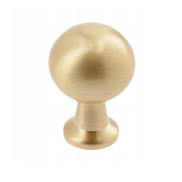 GTV Uchwyt meblowy NORD gałka złoty szczotkowany 1szt