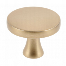 GTV Uchwyt meblowy DUNE gałka złoty mosiądz 1szt