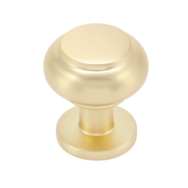 Uchwyt meblowy STILO gałka złoto szczotkowane 1szt