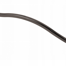 GTV Uchwyt meblowy VITO L=210mm, C=160mm czarny chrom 1szt